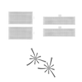 Spinwave® R5 Ersatzset